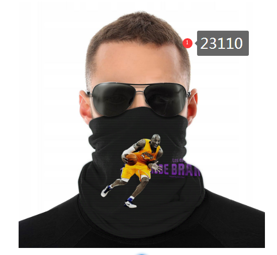NBA 2021 Los Angeles Lakers #24 kobe bryant 23110 Dust mask with filter->->Sports Accessory